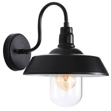 Coulson Metal & Glass Outdoor Wall Light
